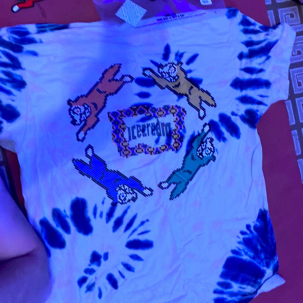 BBC Icecream billionaire boys club CL Tye dye t shirt